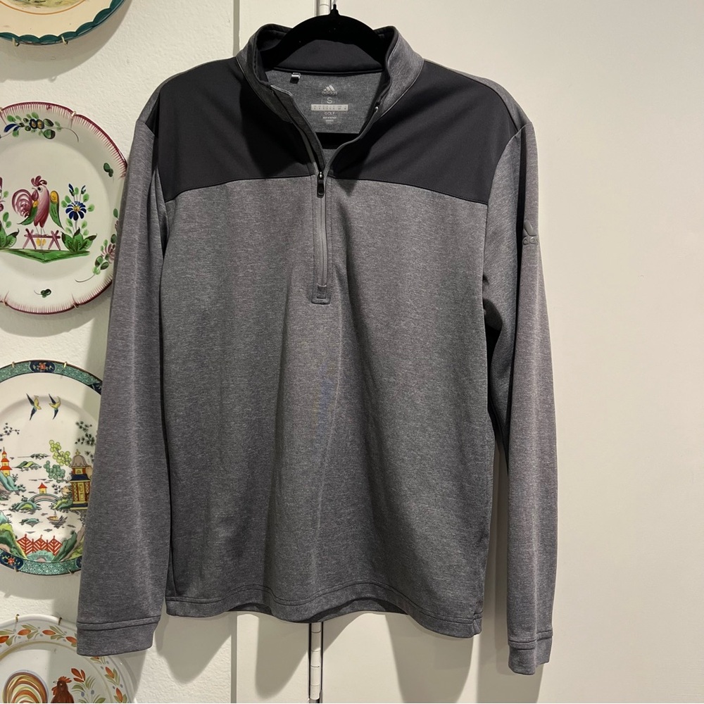 Adidas Golf Quarterzip Grey